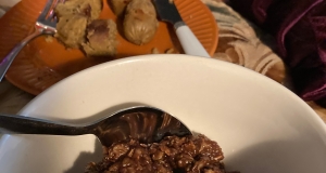 Healthy German Chocolate Cake Oatmeal