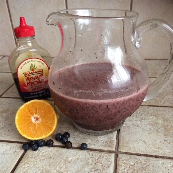 Citrus Blueberry Slush