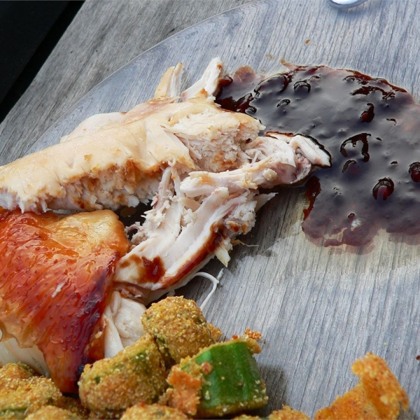 Chinese Roast Chicken with Gravy