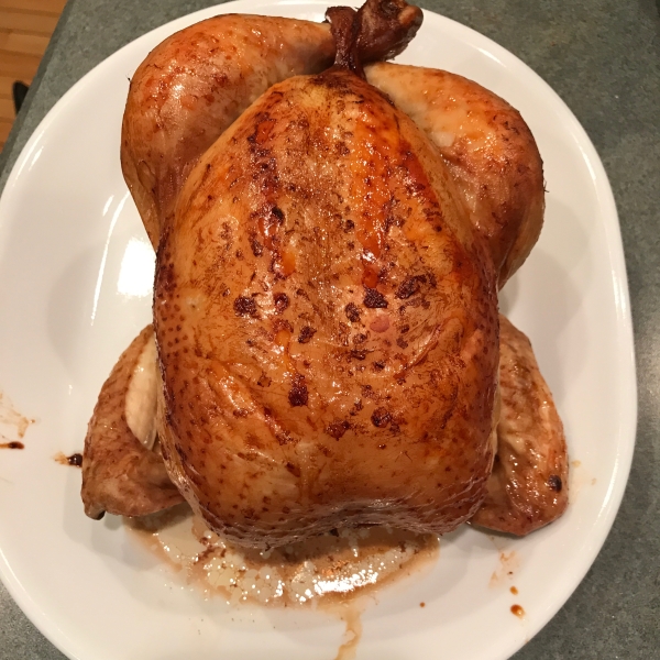 Chinese Roast Chicken with Gravy