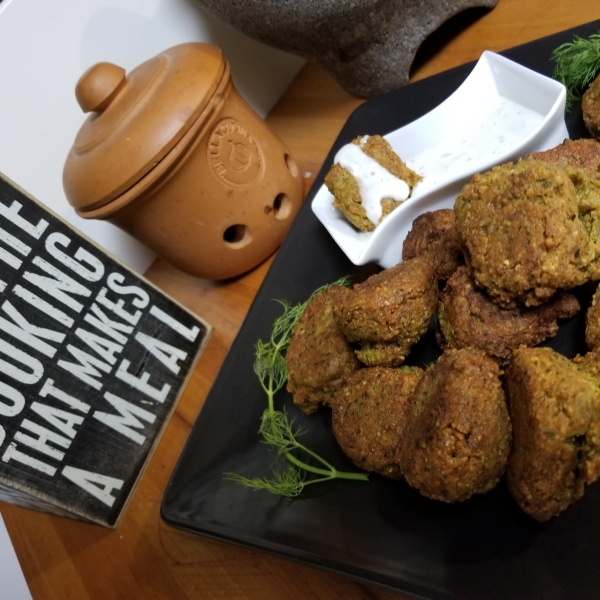 Pan-Fried Falafel Bites