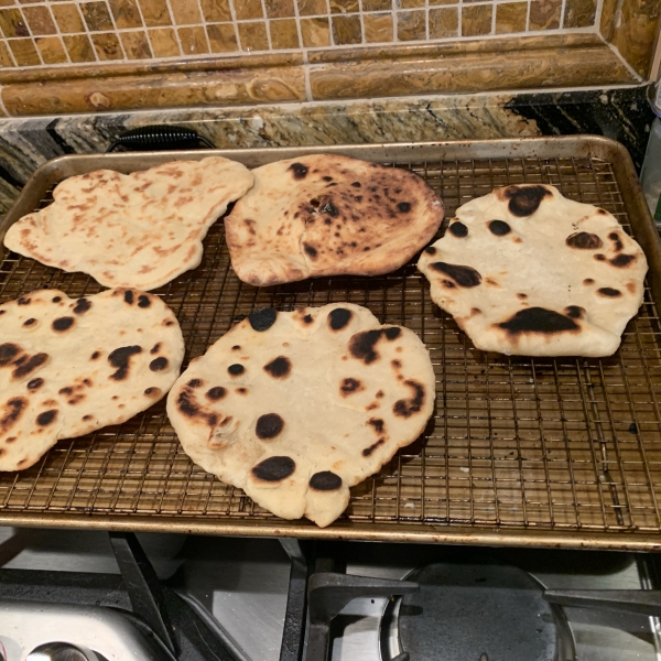 Naan-like Easy Flatbread