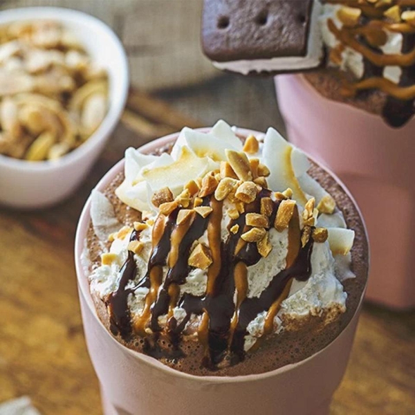 Easy Freezy Chocolate Peanut Butter Shake