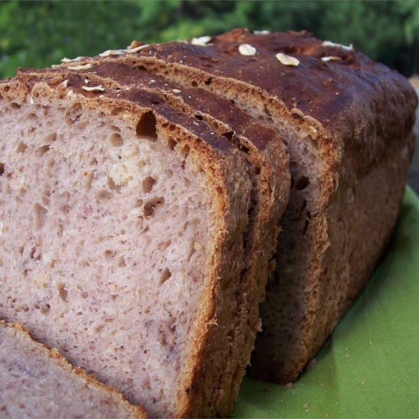 Strawberry Oatmeal Cream Cheese Bread