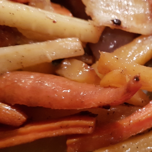 Sean's Mommy's Roasted Root Vegetables