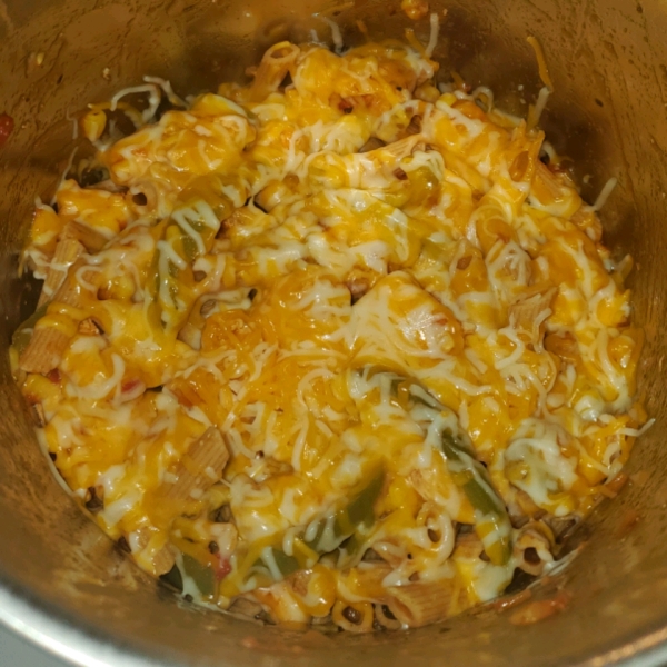 Cheesy Chicken and Salsa Skillet