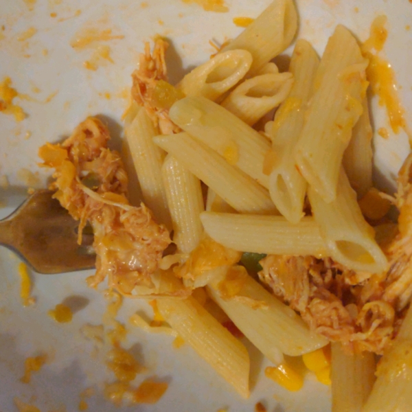 Cheesy Chicken and Salsa Skillet