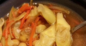 Artichoke and Chickpea Stew