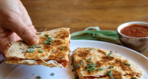 Three Cheese Organic Turkey Quesadilla