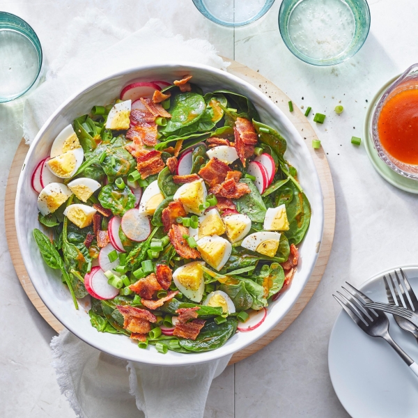 Kaleb's Spring Spinach Salad