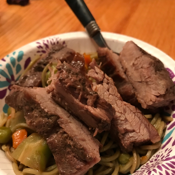 Asian Steak and Noodle Bowl
