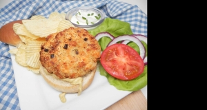 Fresh Salmon Burgers in the Air Fryer