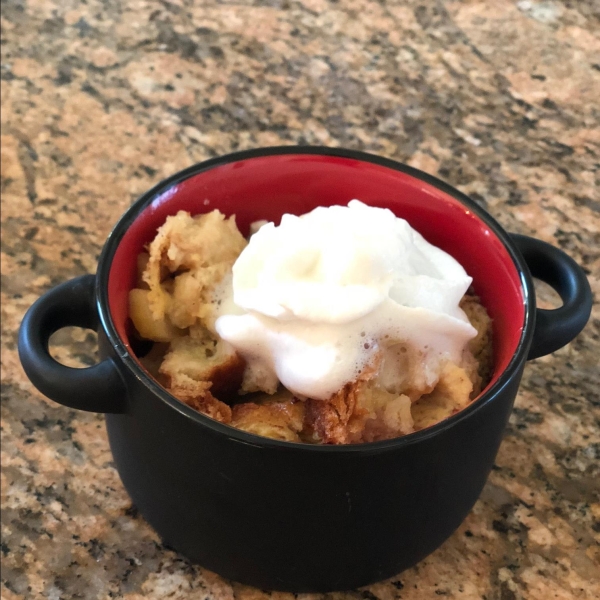 White Chocolate-Cherry Bread Pudding