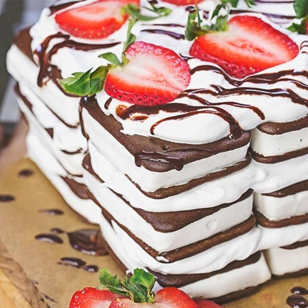 Coconut Minis Vanilla Sandwich Cake