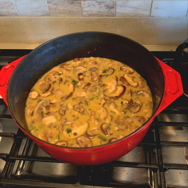 Rich Cream of Mushroom Soup