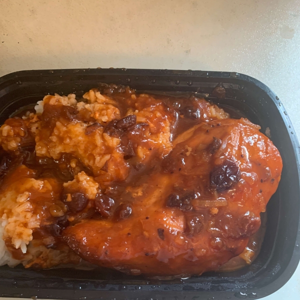 Slow Cooker Cranberry Chicken