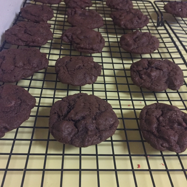 Minty Chocolate Chip Cookies