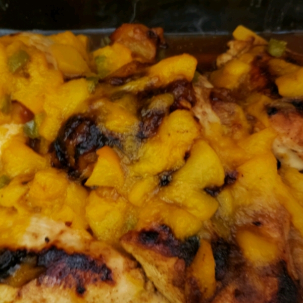 Jalapeno Peach Chicken