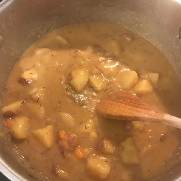 Dilled Potato Leek Chowder