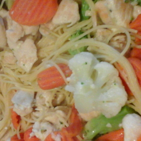Angel Hair Pasta Chicken