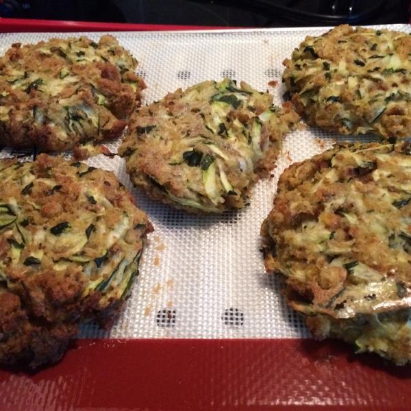 Baked Zucchini Cakes