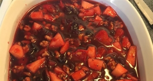 Cranberry Jell-O® Salad with Walnuts