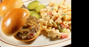 Savory Skillet Burgers