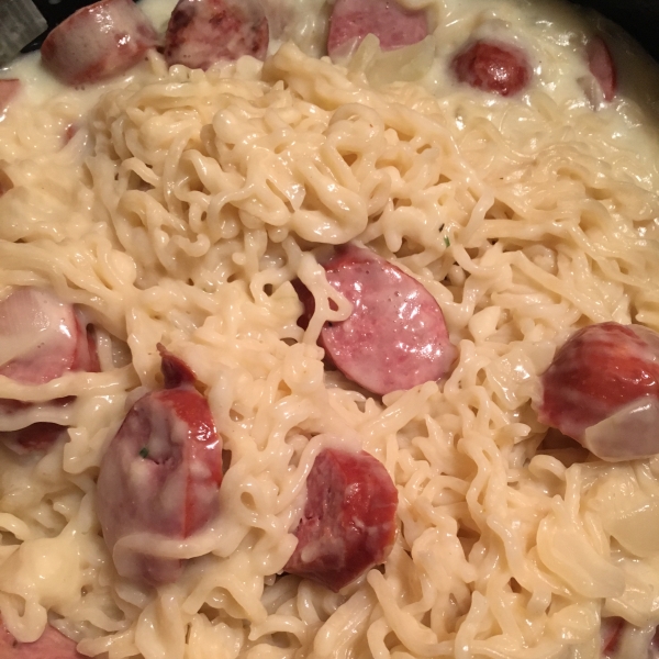 Turkey Sausage Noodles