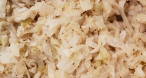 Homemade Sauerkraut