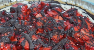 Chocolate-Covered Strawberry Pie