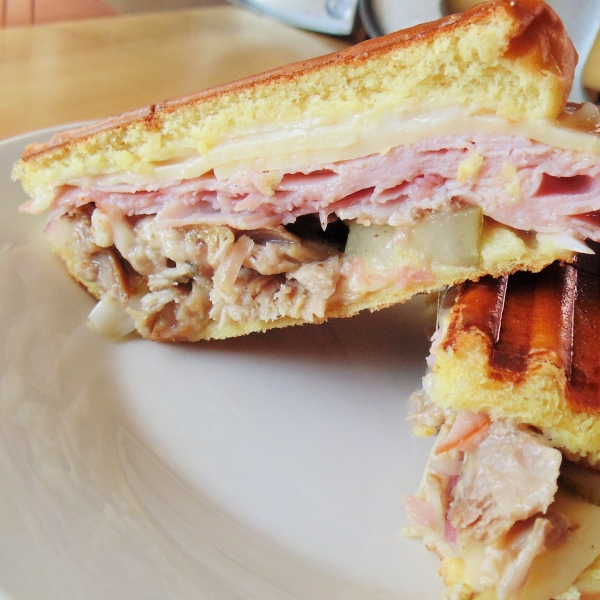 Grilled Cuban Bunini Sandwich