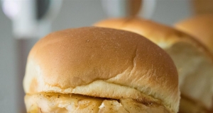 Spicy Teriyaki Spam® and Pineapple on a Hawaiian Roll