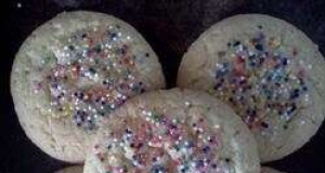 Coconut Lemon Drop Cookies