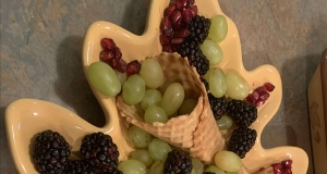 Easy Sugar Cone Cornucopias