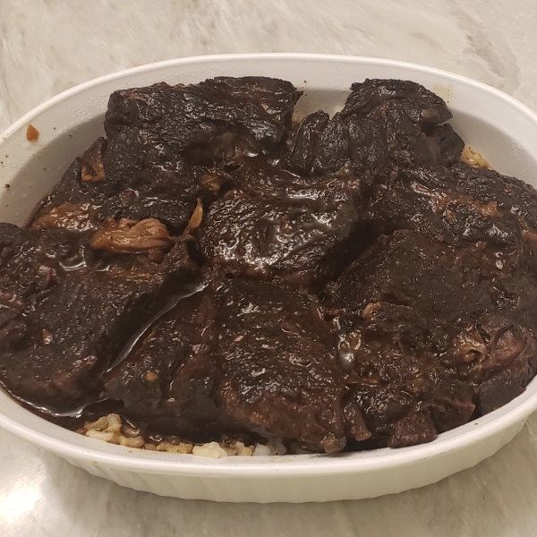 Sweet Asian Short Ribs