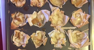 Warm Brie and Pear Tartlets