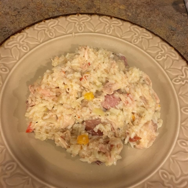 Creamy Chicken Bog With A Kick