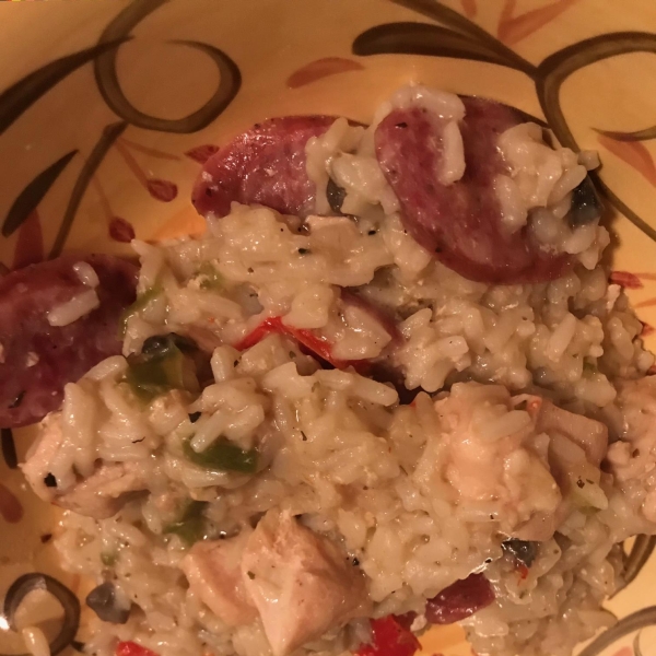 Creamy Chicken Bog With A Kick