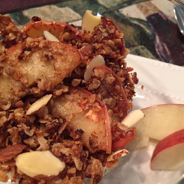 Fruit Crisp Breakfast Skillet