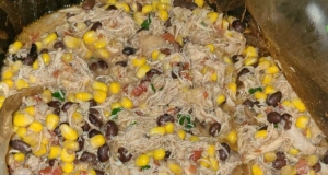 Easy Slow Cooker Santa Fe Chicken