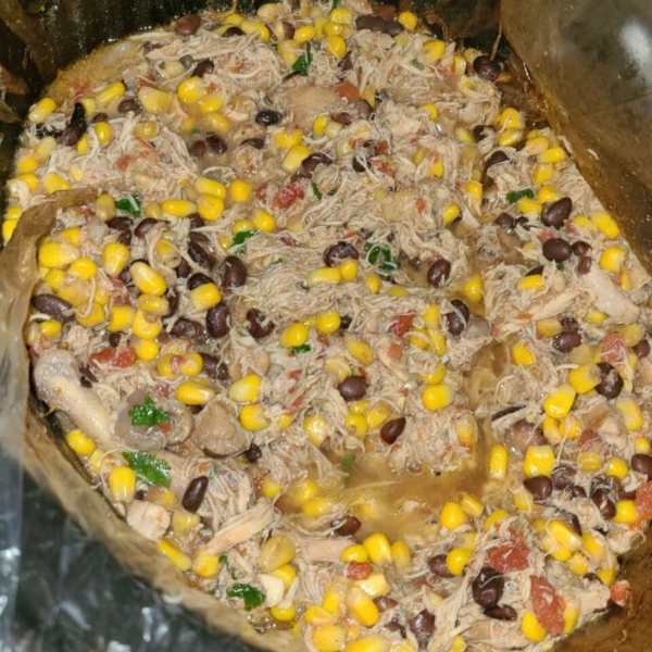 Easy Slow Cooker Santa Fe Chicken