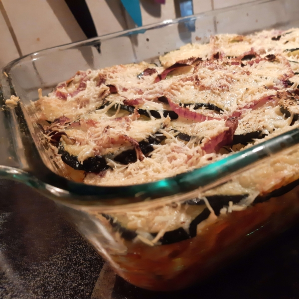 Roasted Zucchini Casserole
