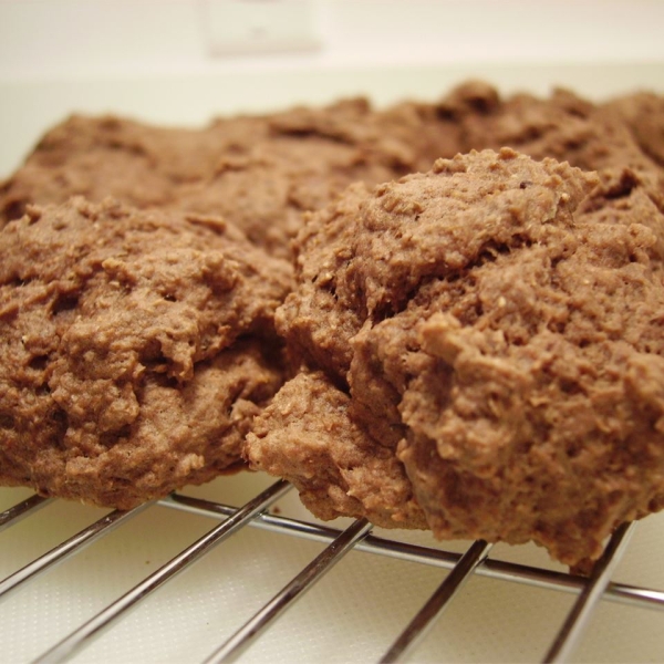 Applesauce Cocoa Cookies