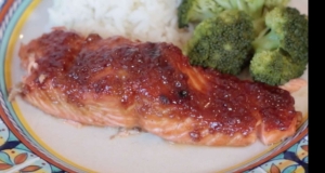 Ginger-Teriyaki Glazed Salmon
