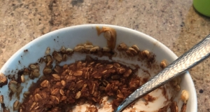 Quick and Easy Peanut Butter Oatmeal