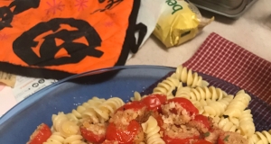 Spaghetti with Oven-Roasted Cherry Tomatoes