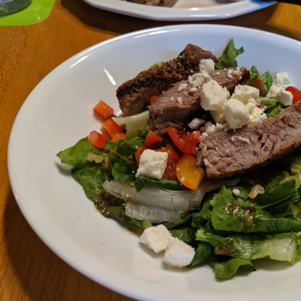 Cilantro-Lime Steak Salad
