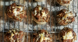 Spicy Sausage Stuffed Mushrooms