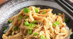 Slow Cooker Teriyaki Pulled Chicken