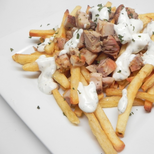 Loaded Halal Cart Fries